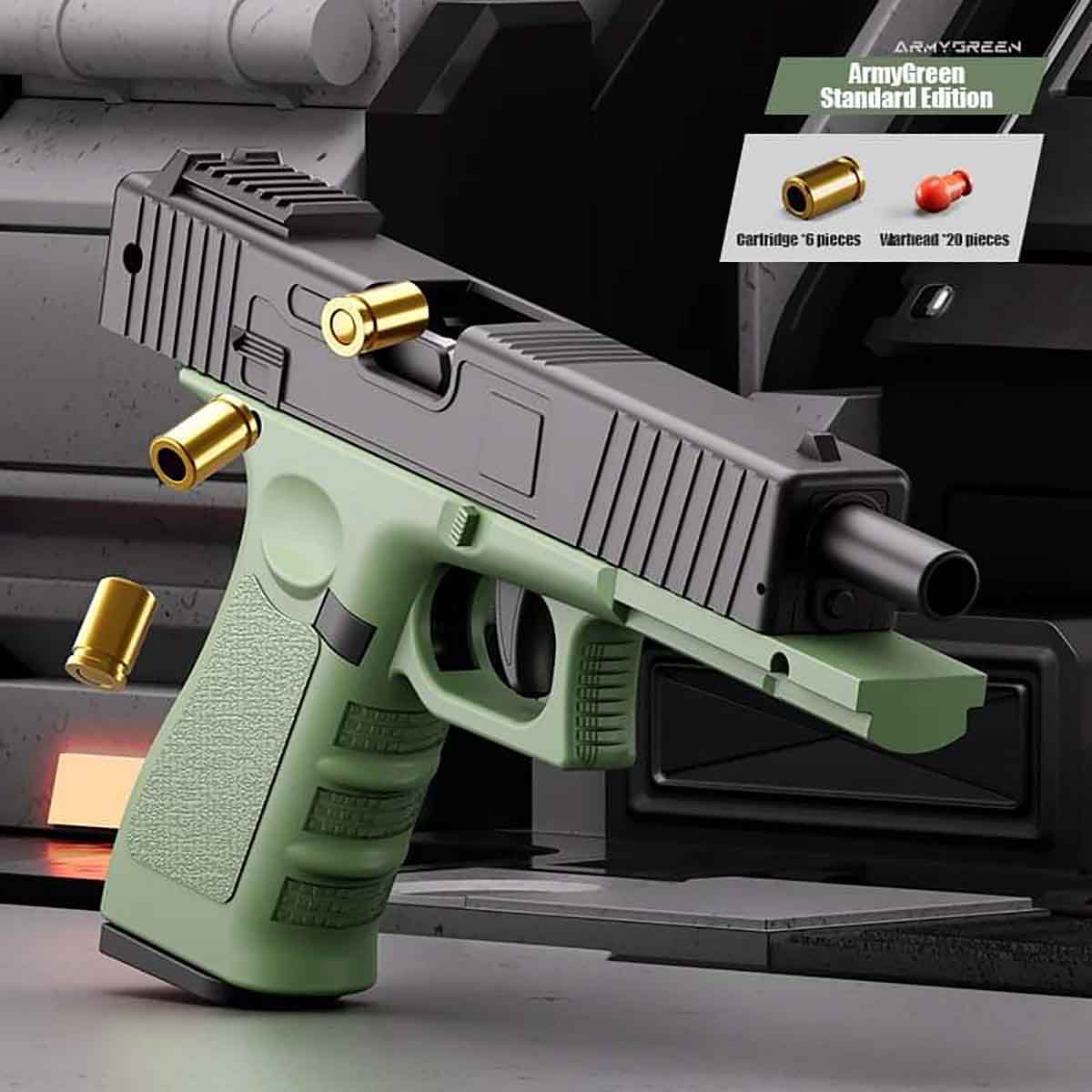 Automatic Shell Ejection Toy Gun